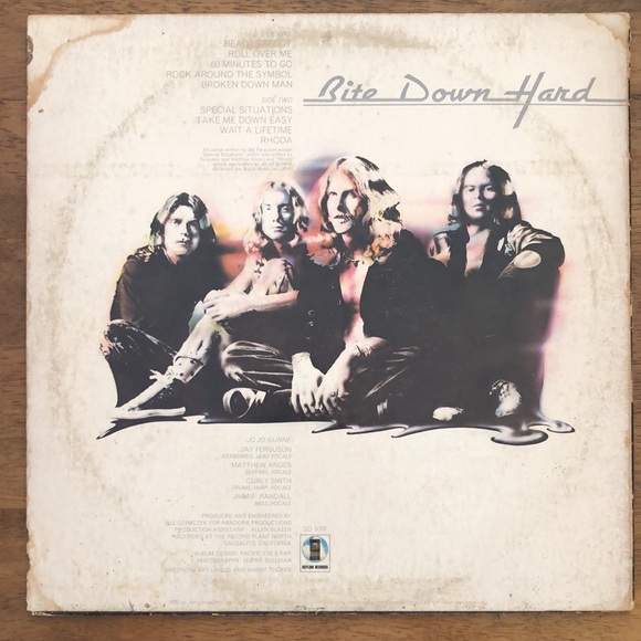 JoJo Gunne Vinyl Album Bite Down Hard - Picture 2 of 7